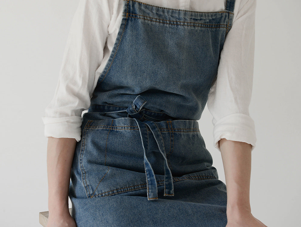 Cotton Denim Apron