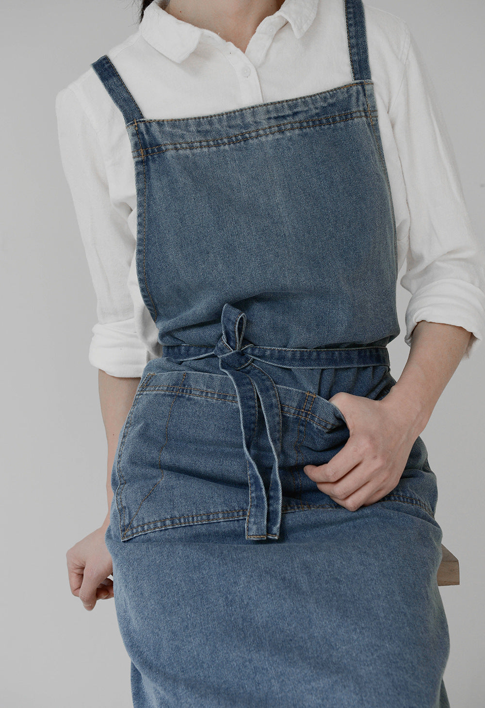 Cotton Denim Apron