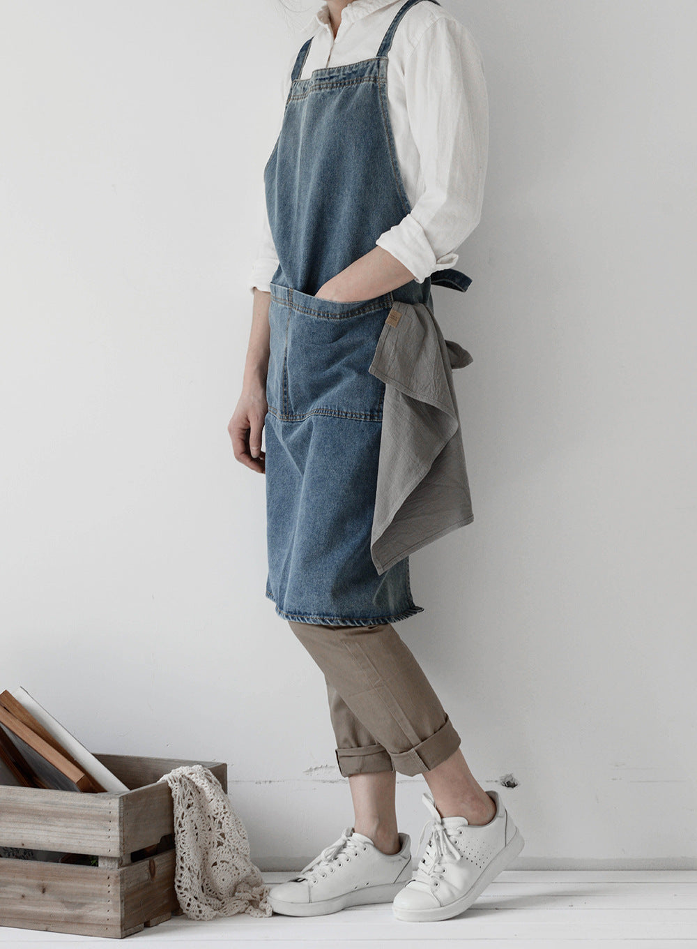 Cotton Denim Apron