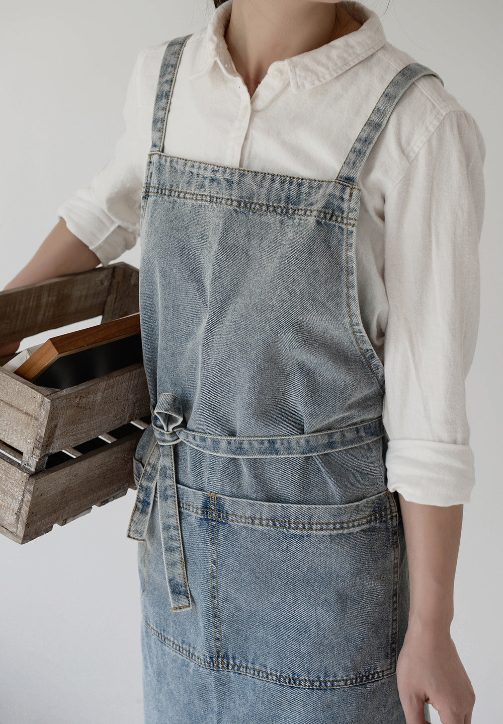 Cotton Denim Apron