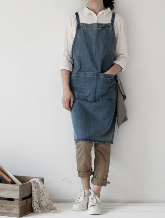 Cotton Denim Apron