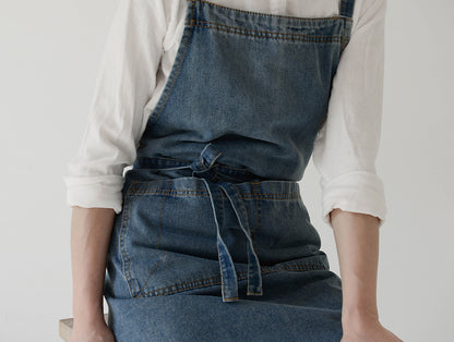 Cotton Denim Apron