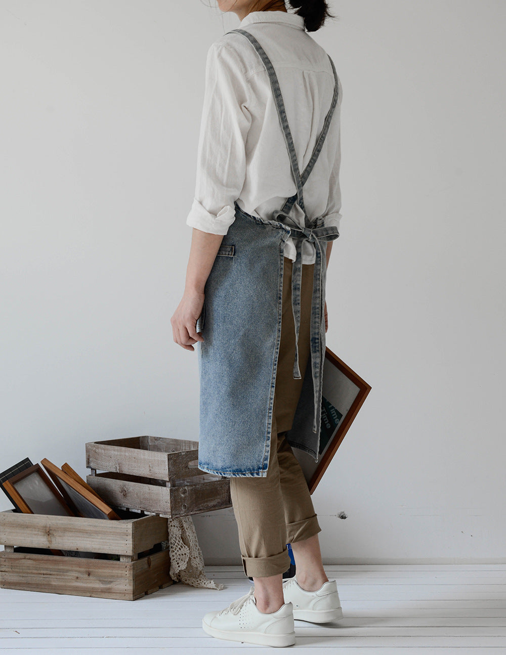 Cotton Denim Apron