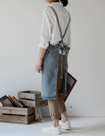 Cotton Denim Apron